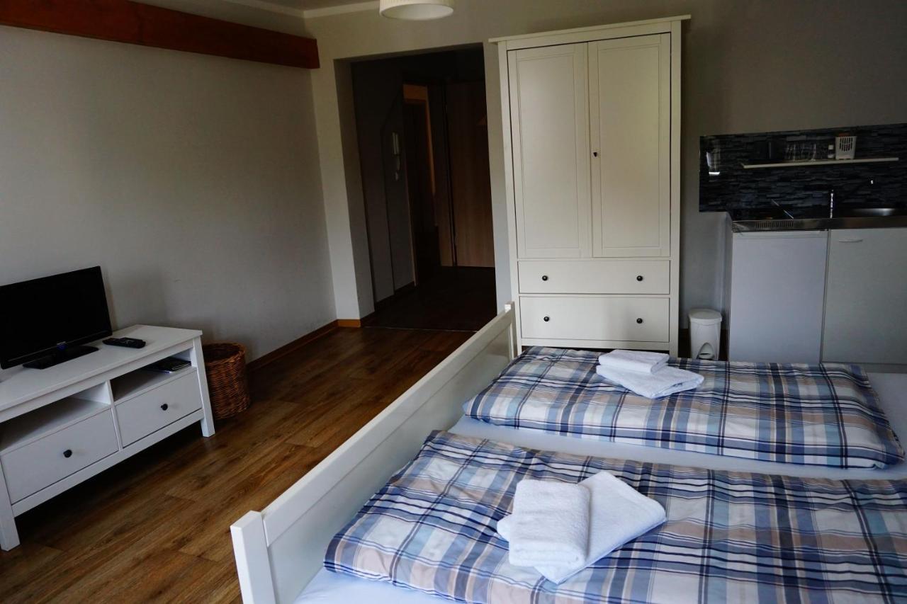 Pension Scharfe Ecke Hotel Gorlitz Bagian luar foto